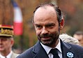 Edouard Philippe aux cérémonies du 11 novembre 2017 à la statue Clemenceau