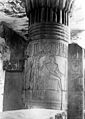 Egypt, Temple of Medina, carved pillar Wellcome M0002863.jpg