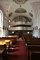 Ehenfeld, Innenansicht Kirche St. Michael, Blick auf Chor und Orgel