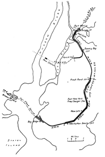 New York Connecting Railroad Freight train infrastructure in Queens