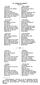 Version in Schriften und Reden von Johannes Cardinal von Geissel
, Cologne, 1869 Erde, singe (1869).jpg