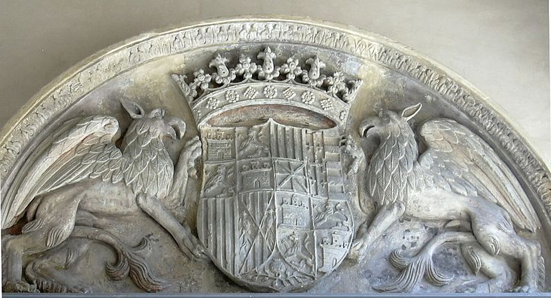 File:Escudo de Fernando II de Aragón con Navarra incorporada.JPG
