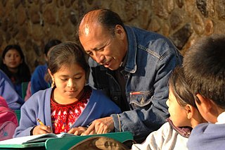 <span class="mw-page-title-main">Intercultural bilingual education in Guatemala</span> Education program for speakers of indigenous languages