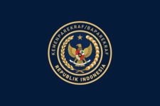 Flag of the Ministry of Tourism and Creative Economy of the Republic of Indonesia.png