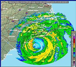 Ouragan Florence: Évolution météorologique, Préparatifs, Impacts