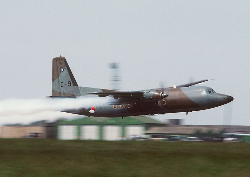File:Fokker F-27 RNlAF Mildenhall 1984.JPEG