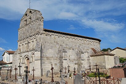 Comment aller à Église Saint-Martin de Francs en transport en commun - A propos de cet endroit