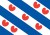 Vlag van de provincie Friesland