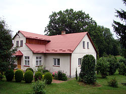 Polski: Górno, powiat rzeszowski, gmina Sokołów Małopolski - Kościół pw. Ofiarowania Najświętszej Marii Panny i jego otoczenie English: Church of Our Lady of Mount Carmel in Górno