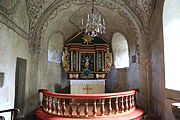 English: Altar in Gökhems church