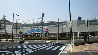 Gamō Station Railway station in Koshigaya, Saitama Prefecture, Japan
