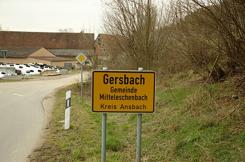 File:Gersbach (Mitteleschenbach), Ortsschild 3340.jpg