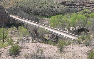 <span class="mw-page-title-main">Gila River Bridge</span> Bridge near Clifton, Arizona