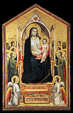 Giotto, Vierge d'Ognissanti, 1300-1305.