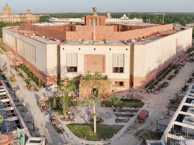 File:Glimpses of the new Parliament Building, in New Delhi (2).jpg