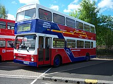 Preserved Go North East MCW Metrobus Go Ahead Gateshead bus 3771 MCW Metrobus C771 OCN Metrocentre rally 2009 (1).JPG