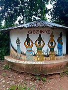 Gozin-xo à la Forêt Sacrée de Kpassè