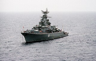 Soviet frigate <i>Gromkiy</i> Krivak-class frigate