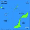 Mapa del grup Haʻapai
