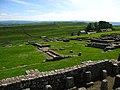 Ruins of a Roman fort on Hadrian's wall