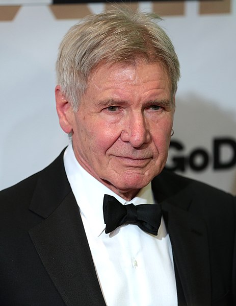 To promote the game in Japan, a commercial starring actor and producer Harrison Ford (pictured in 2017) was released on October 19. It shows him playi