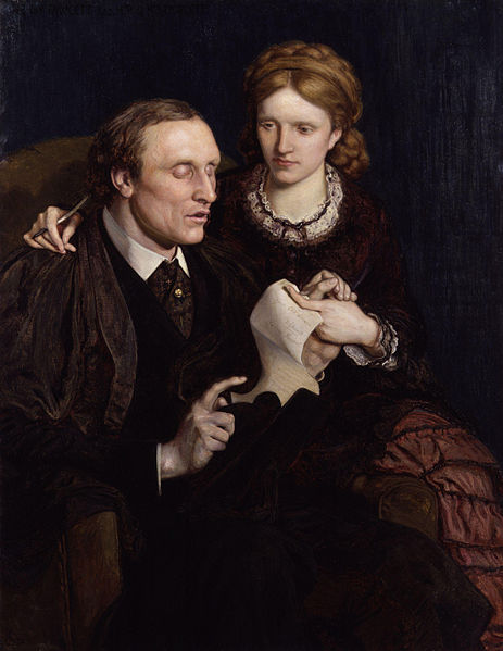 Henry Fawcett and Millicent Garrett Fawcett by Ford Madox Brown, 1872, National Portrait Gallery, London
