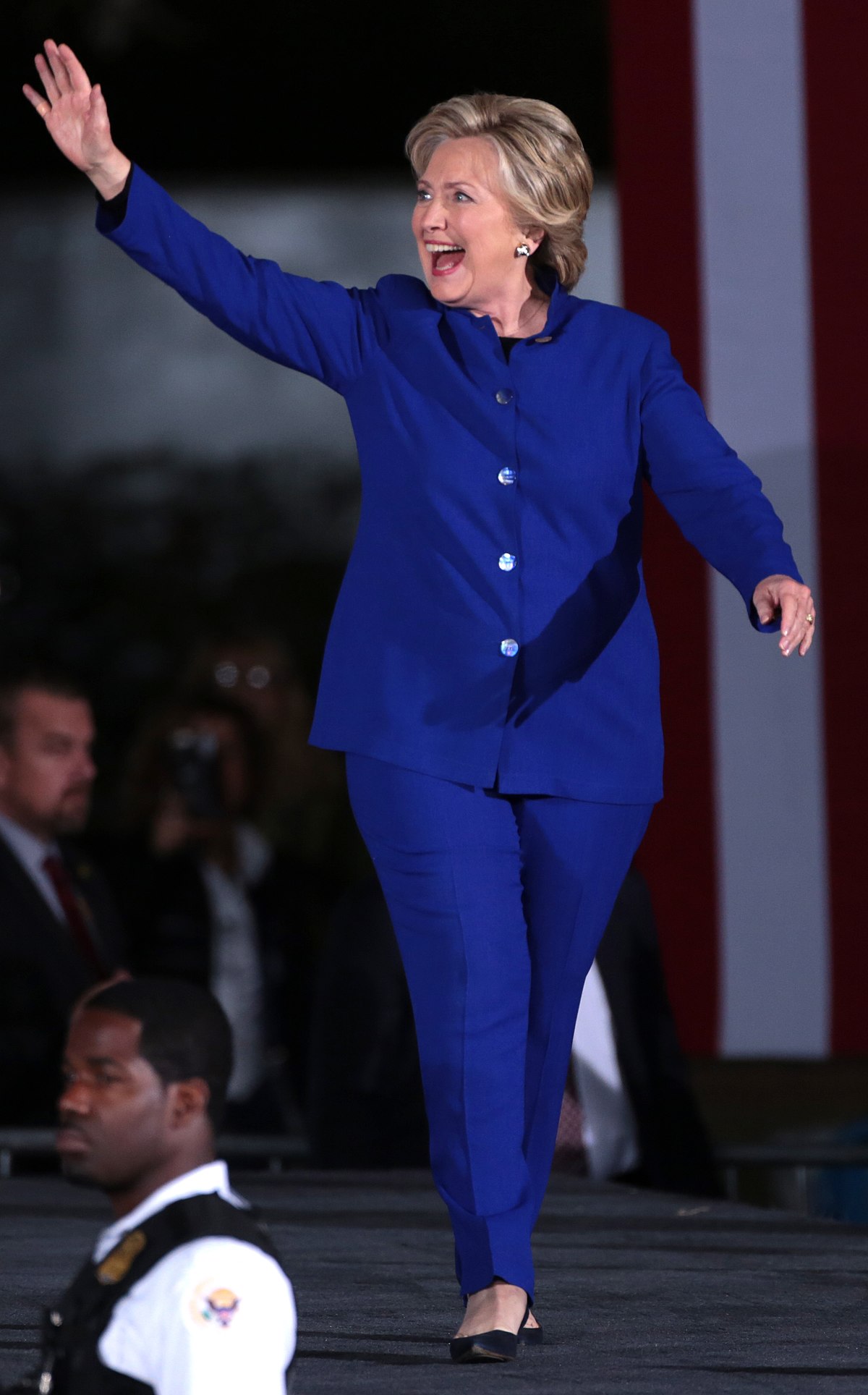 tight pant suit