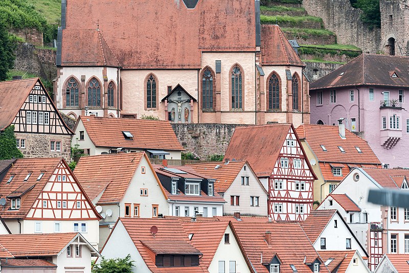 File:Hirschhorn (Neckar), Östliche Altstadt, Ansicht von Osten 20170602 009.jpg