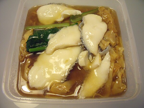 Sliced fish hor fun sold in Bukit Batok, Singapore