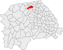 Location of Horodnic de Jos