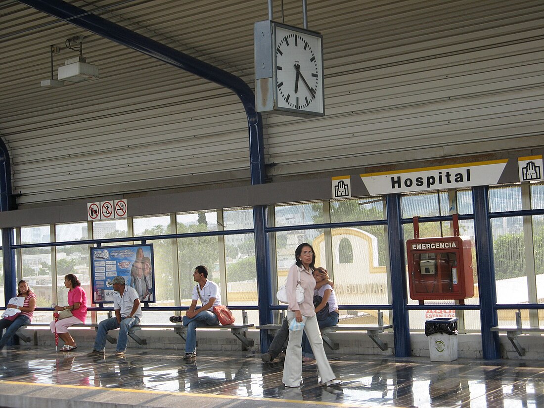 Hospital metro station (Monterrey)