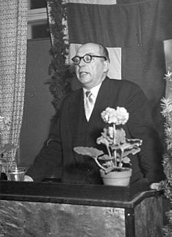 Hugo Aattela vuonna 1952.