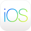 Logo von iOS