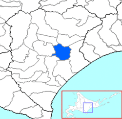 池田町位置圖