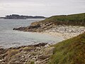 Île de Batz : vue d'une partie du littoral