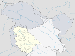 Location of Nandan Sar Lake in India.