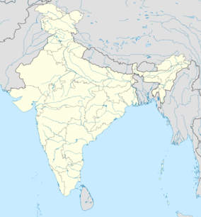 Map showing the location of માઉન્ટ આબુ વન્યજીવ અભયારણ્ય