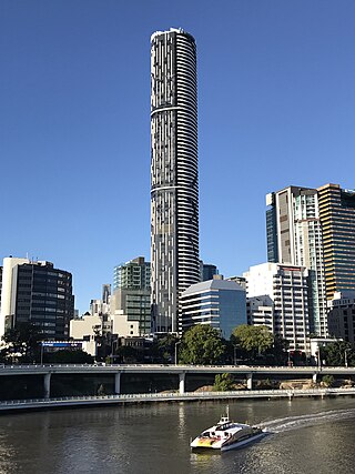 <span class="mw-page-title-main">Infinity Tower (Brisbane)</span> Skyscraper in Brisbane, Australia