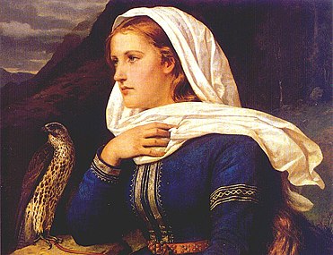 Ingeborg, a amada de Frithjof (1868)