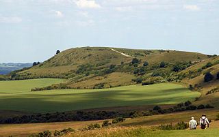 Ivinghoe Beacon hill in the United Kingdom