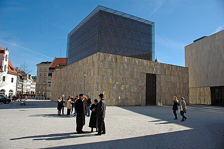 Jüdisches Zentrum München mit Jakobsplatz