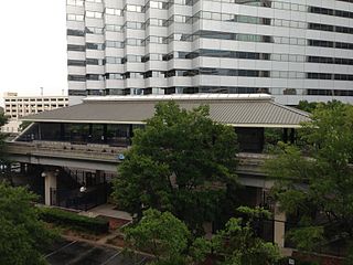 <span class="mw-page-title-main">Central station (Jacksonville)</span> Monorail station in Florida, United States