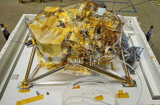 Le module optique de l'instrument NIRCam arrive au centre Goddard.