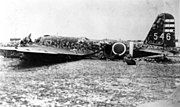 Japanese Suicide Plane on Okinawa