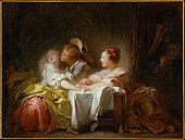 Jean Honoré Fragonard De gestolen kus (56.100.1) .jpg