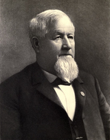 Black-and-white photographic portrait of John M. Palmer
