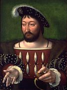 フランソワ1世の肖像画、16世紀