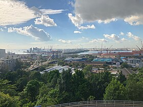 Jurong Island viewed from the top of Jurong Hill Tower.jpg