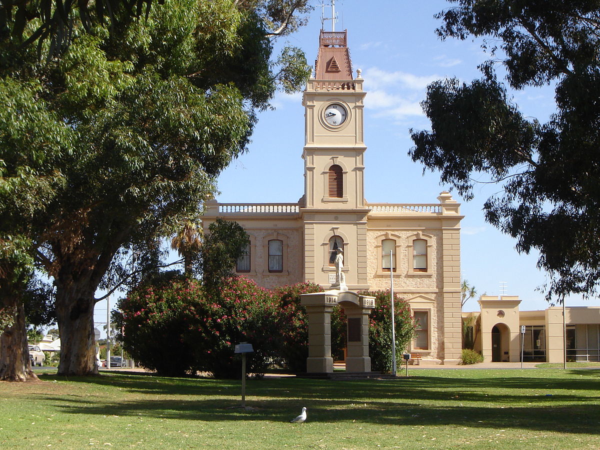 Ратуша Аделаиды. Штат Южная Австралия. Южная Австралия. Wallaroo, South Australia.