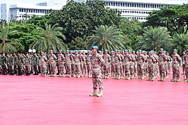 Kasad Hadiri Pemberangkatan Satgas BGC Konga XXXIX-E dan Kizi Konga XX-T Monusco. Upacara.jpg